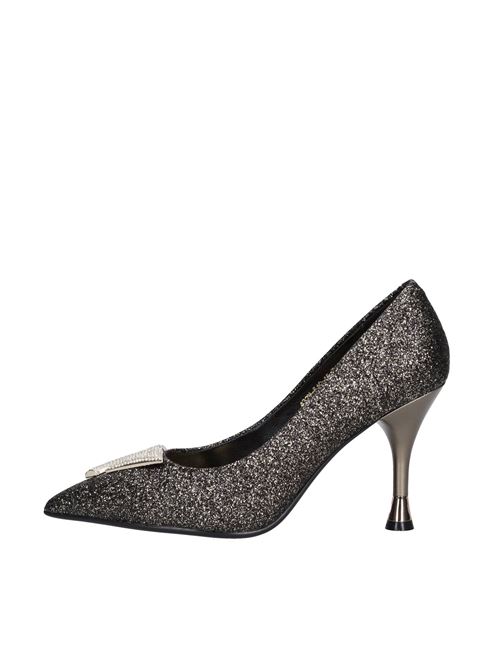 Décolleté in pelle EMANUELLE VEE | 432M-510-15-T124ORO-NERO
